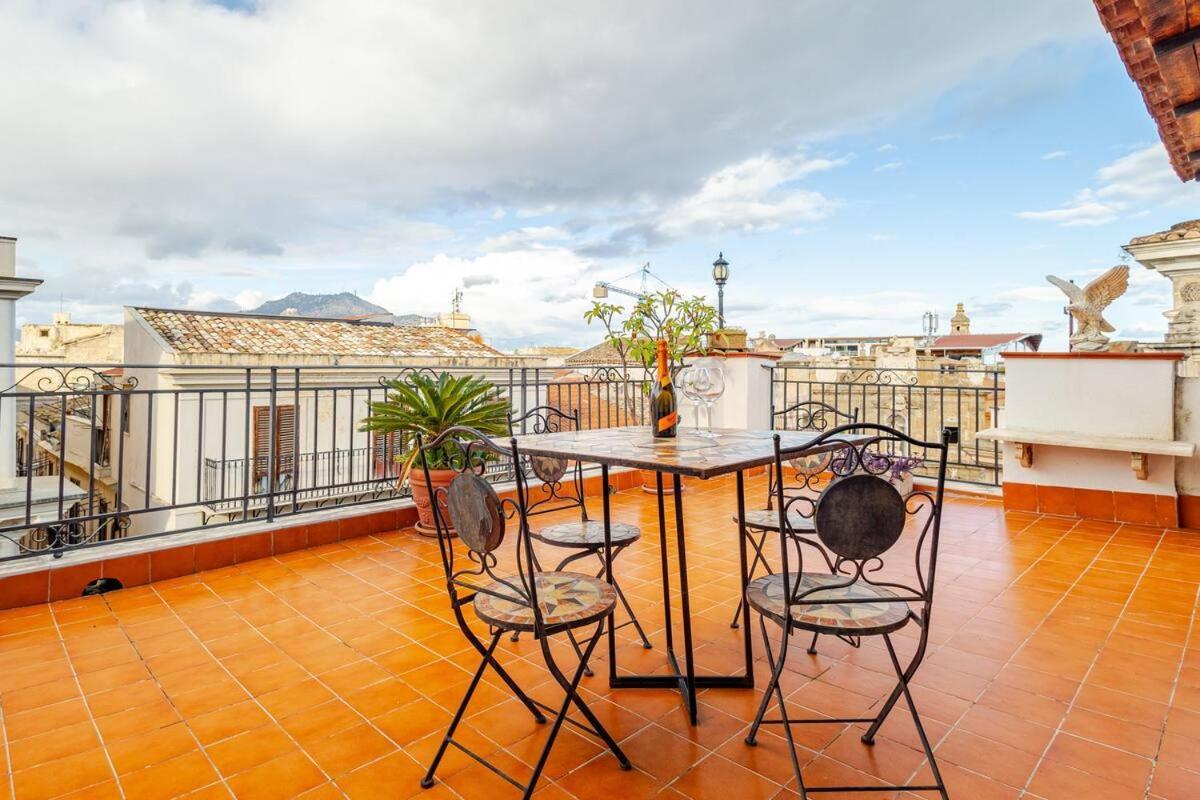 Palazzo Viola Suite Panoramica Palermo Eksteriør billede