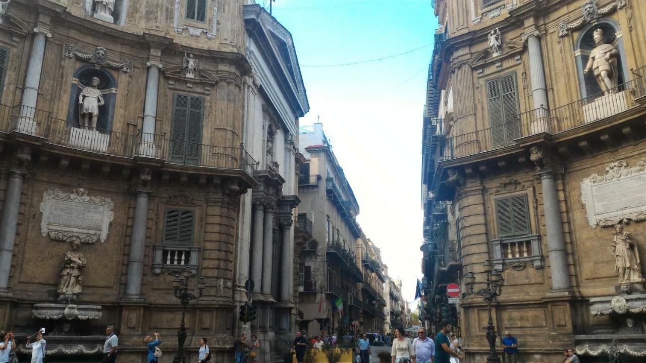 Palazzo Viola Suite Panoramica Palermo Eksteriør billede